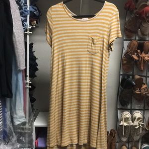 Striped Tshirt Dress